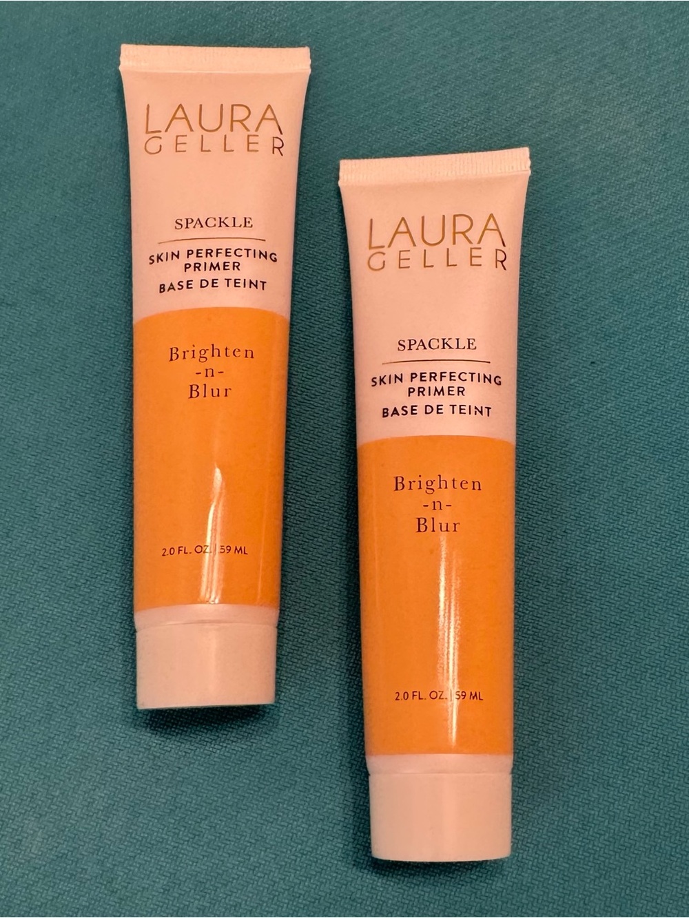 Laura Geller Brighten-n-Blur Skin Perfecting Primer 2 tubes